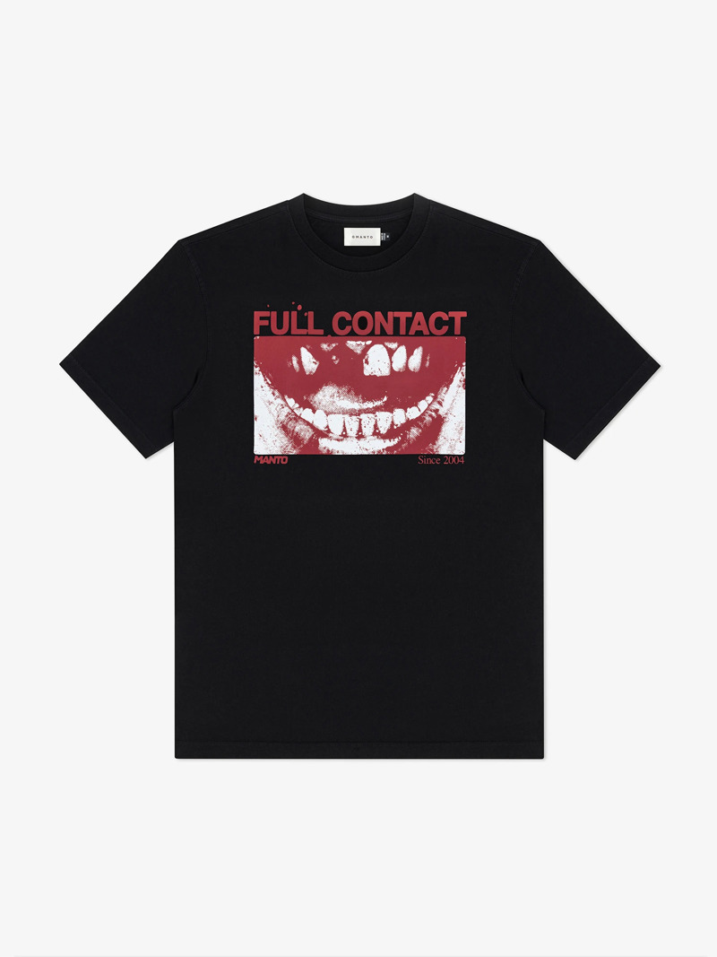 MANTO full contact tshirt- black
